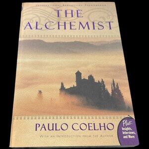 3/$25 The Alchemist Paperback Book - Golden Cover